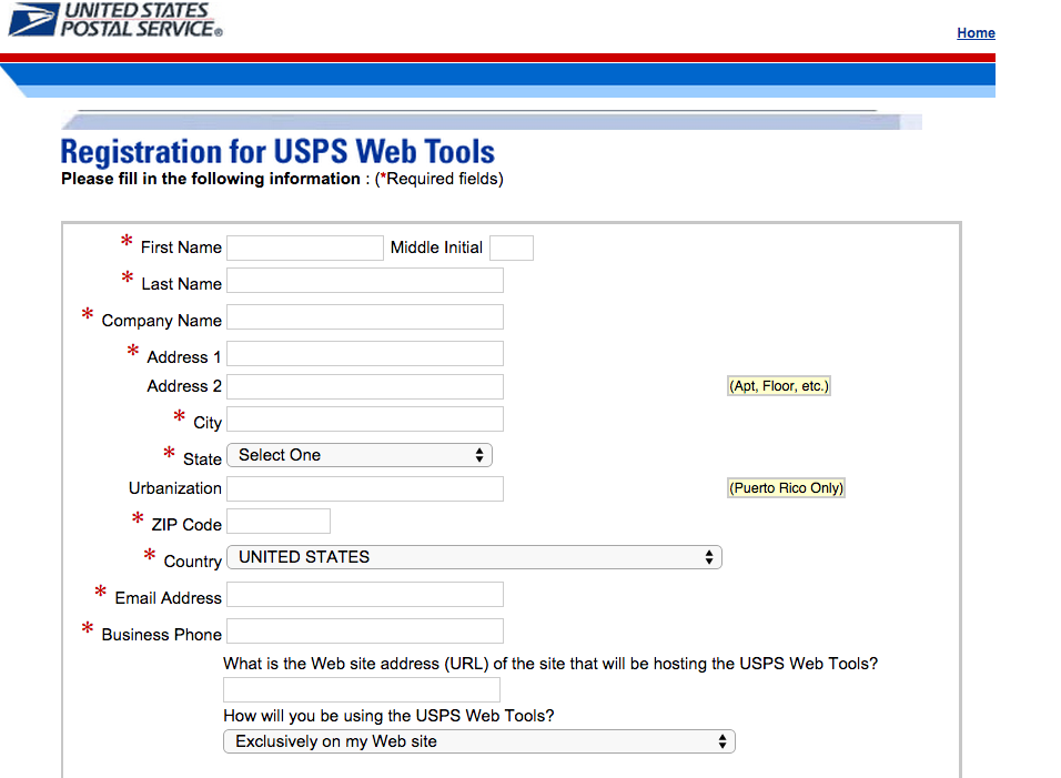 usps webtools