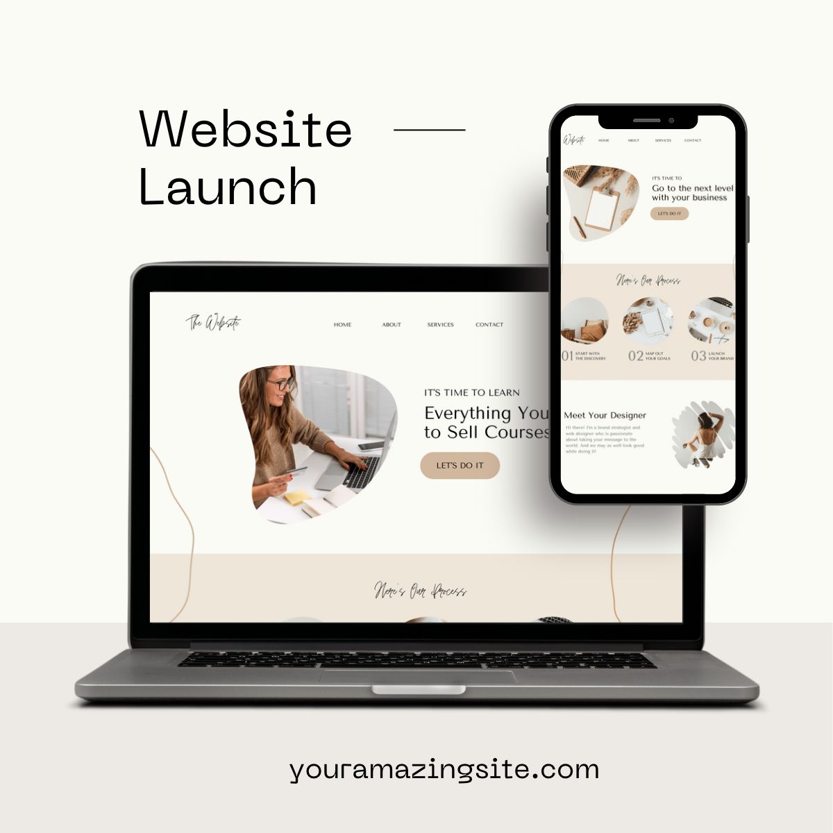 Website launch